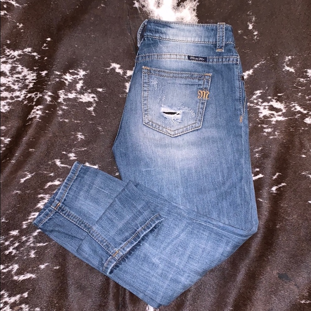 Miss Me Women’s size 25 distressed skinny jeans